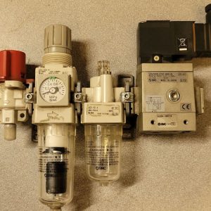 Ensemble FRL filtre régulateur lubrificateur + EV