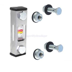 Indicateur de niveau d’huile avec thermomètre M10 – 76 mm
